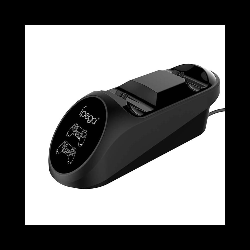 Doppelte Dockingstation für den Gamepad für PS4 iPega PG-9180 (schwarz) - 1