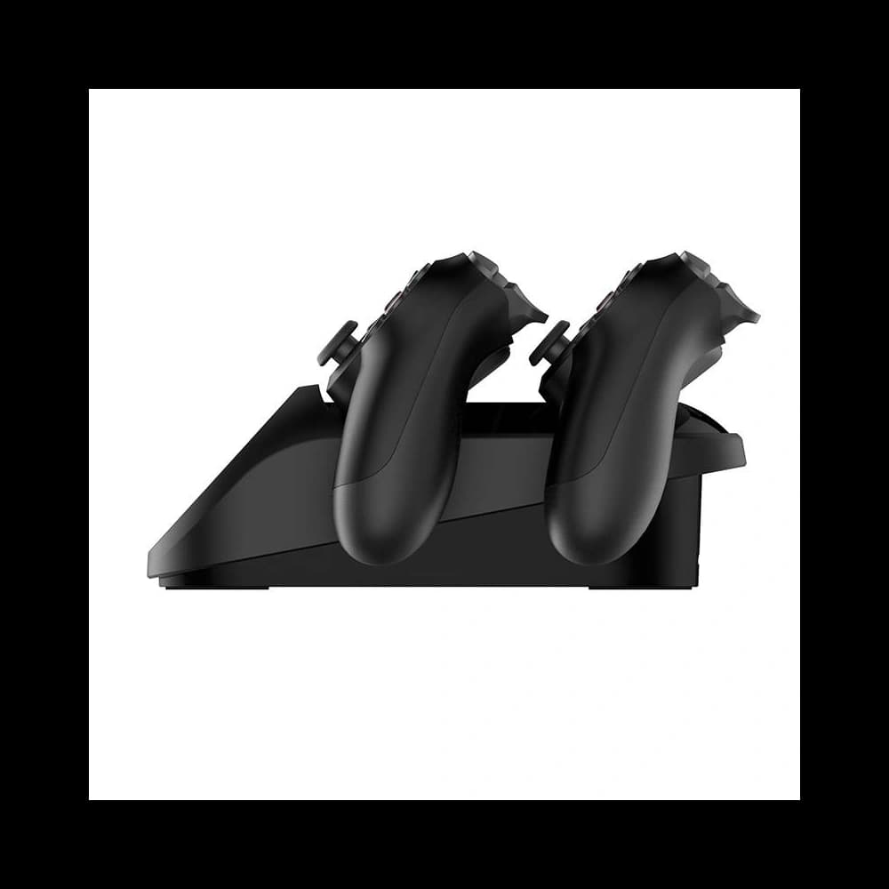 Doppelte Dockingstation für den Gamepad für PS4 iPega PG-9180 (schwarz) - 4
