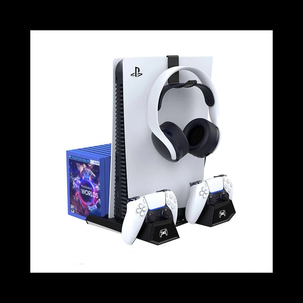 Multifunctional cooling stand to PS5 iPega PG-P5023 (black) - 2