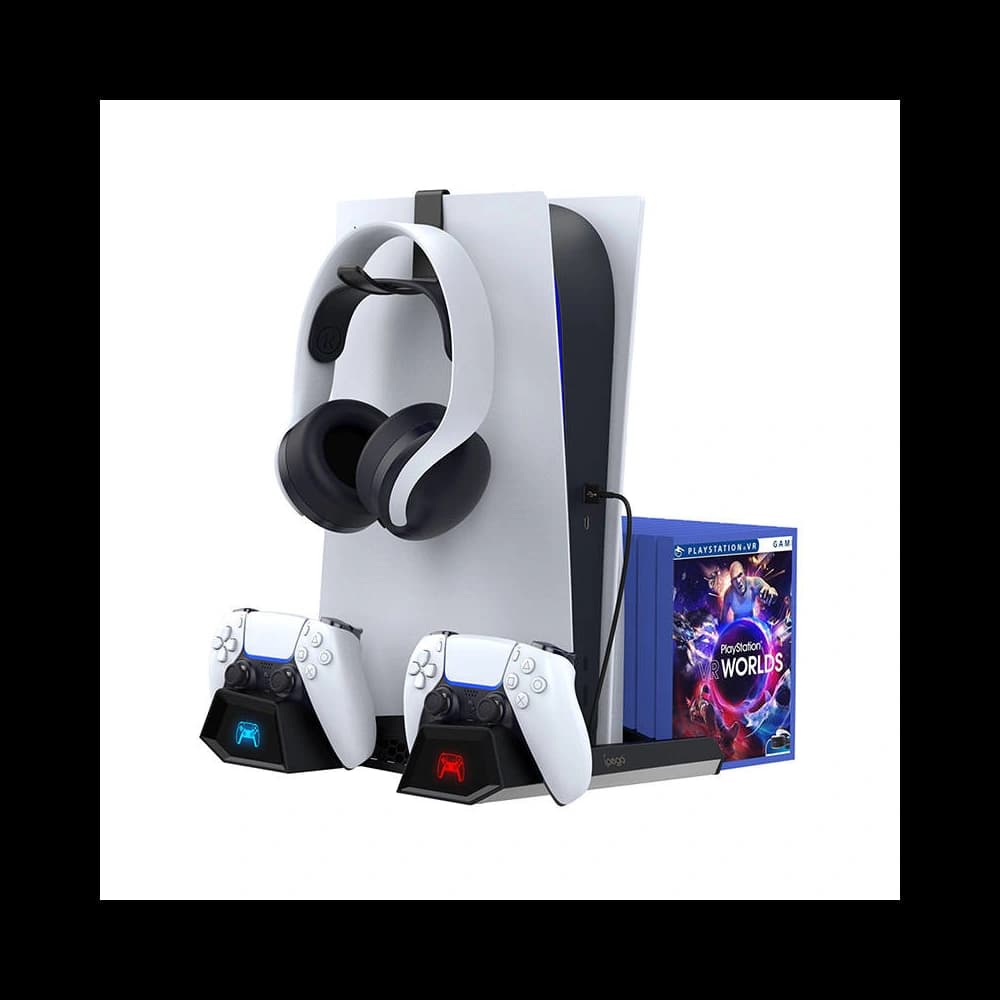 Multifunctional cooling stand to PS5 iPega PG-P5023 (black) - 3