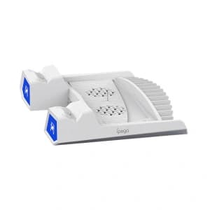 Multifunctional cooling stand to PS5 iPega PG-P5023A (white)