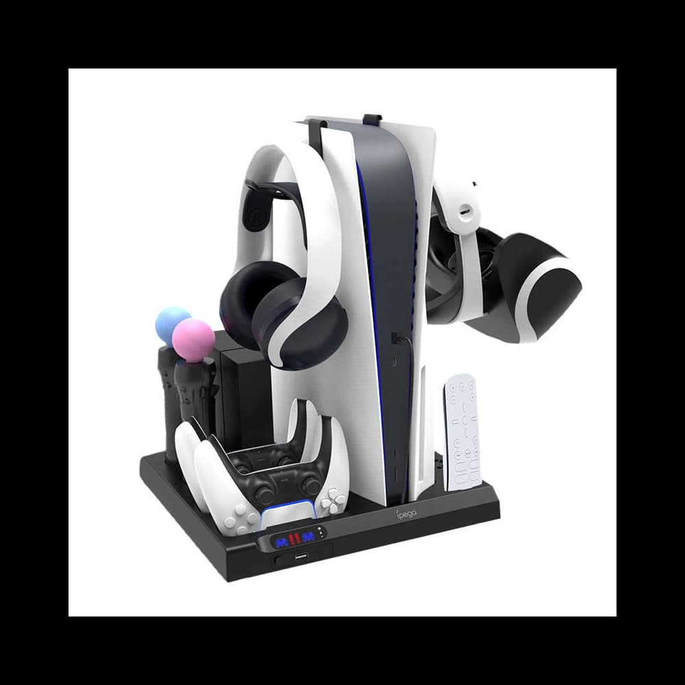 Multifunctional cooling stand to PS5 iPega PG-P5028 (black) - 2