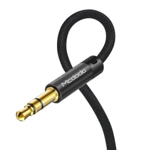 Mcdodo CA-6640 mini jack 3,5mm AUX Cable, 1.2m (black)