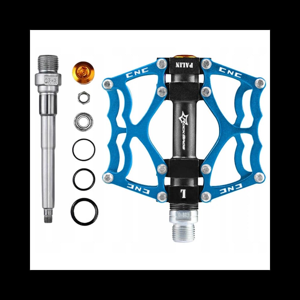 Pedały bicyklu Rockbros JT201012LBL (modré) - 2