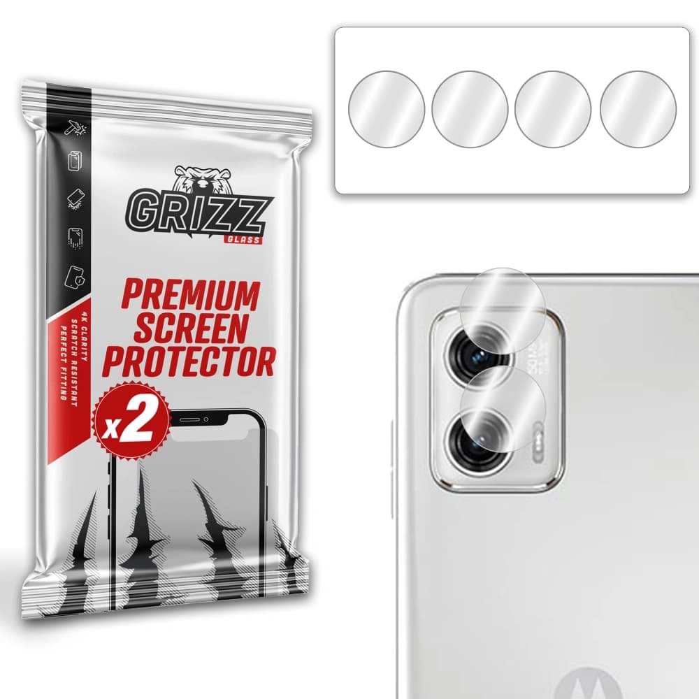 Sklo na aparát GrizzGlass HybridGlass Camera pro Motorola Moto G73 - 1