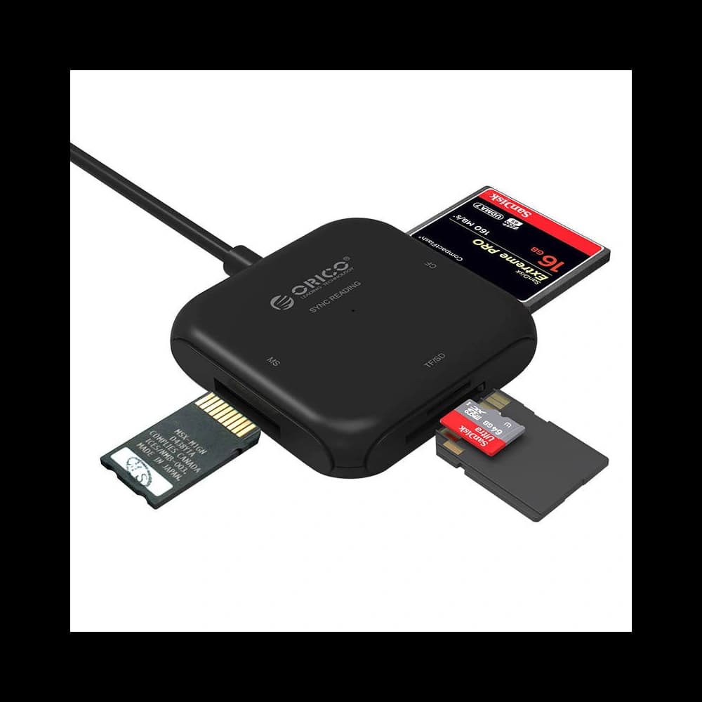 Kartenleser 4in1 Orico USB 3.0 (schwarz) - 2