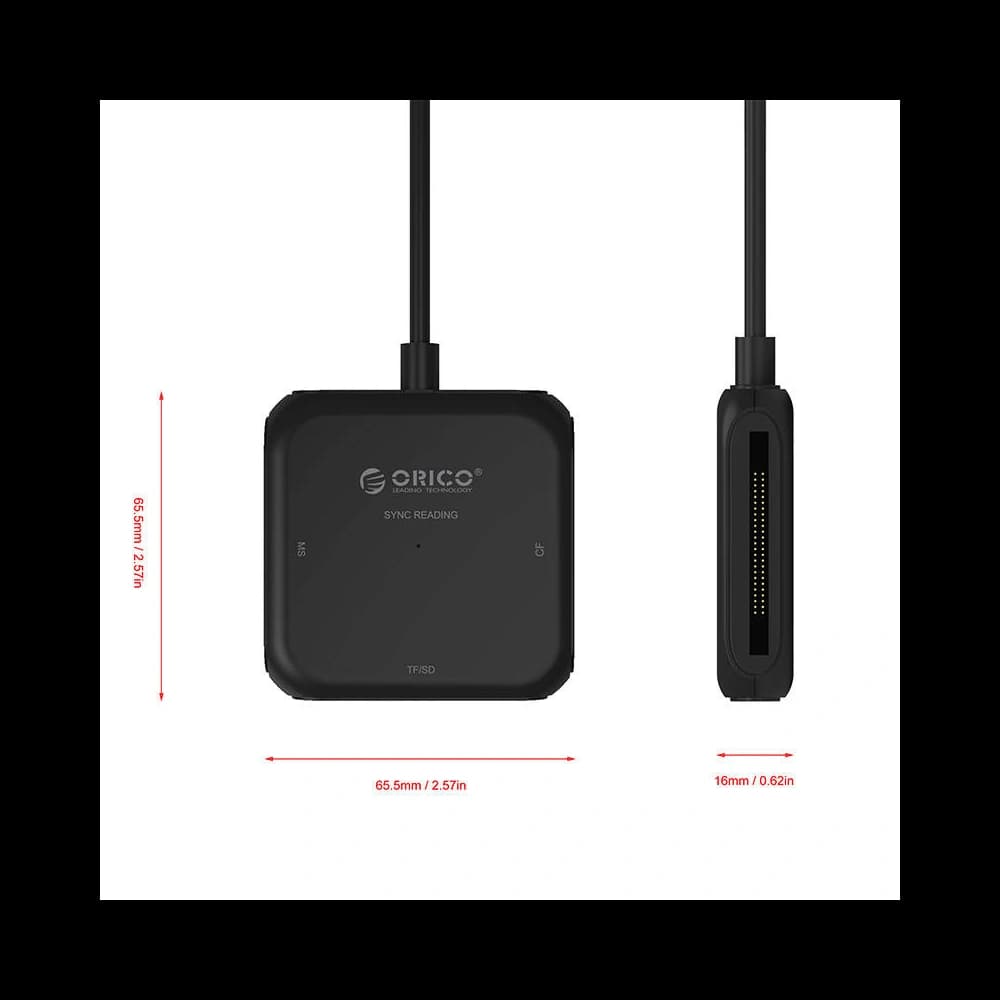 Kartenleser 4in1 Orico USB 3.0 (schwarz) - 3