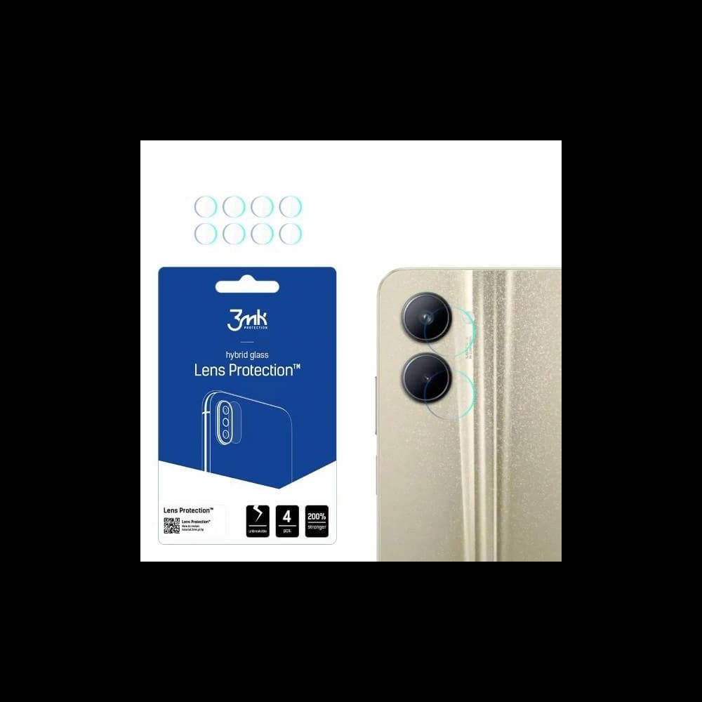 3MK Lens Protect Realme C33 [4 PACK] - 1