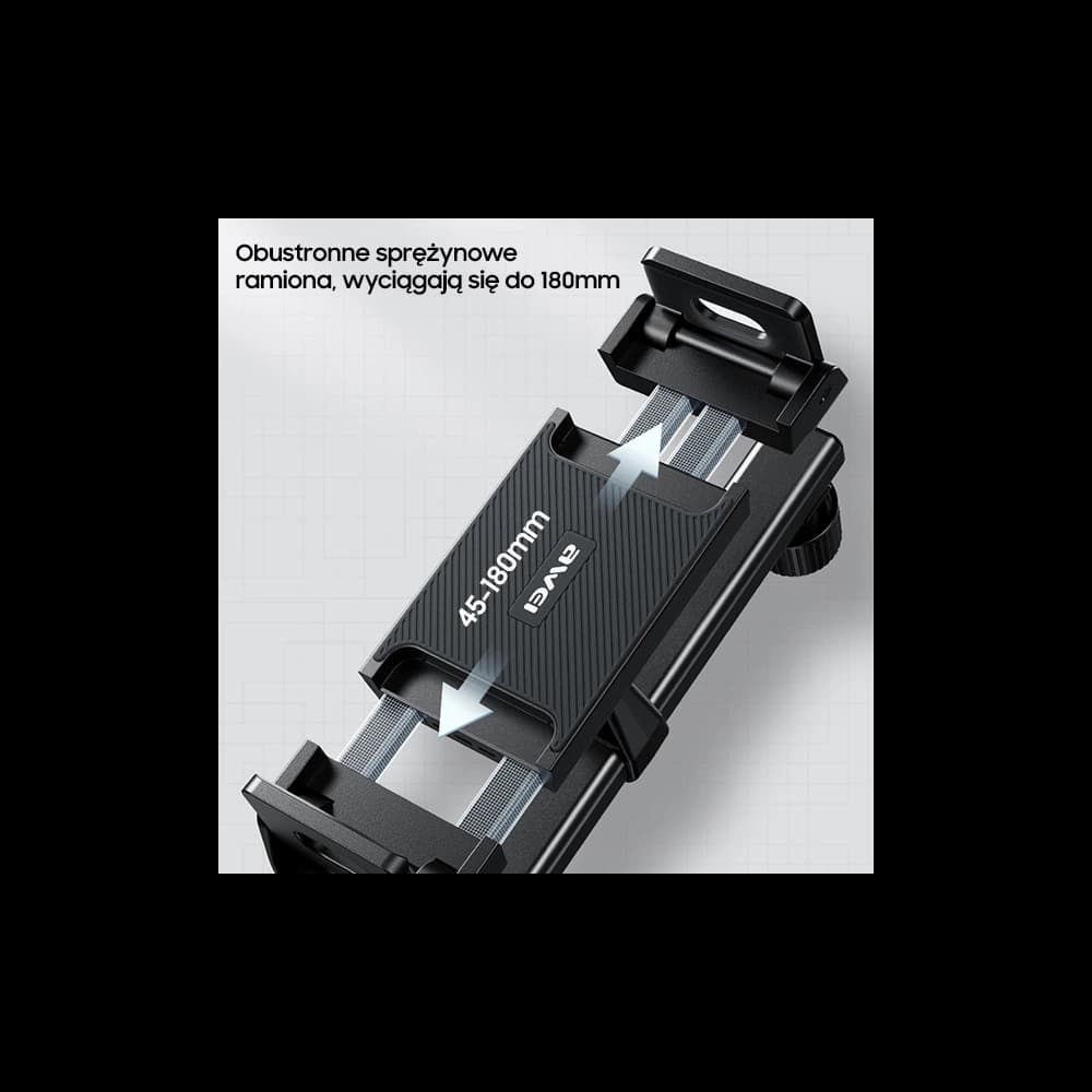 AWEI X40 fejhallgató tartó fekete - 5