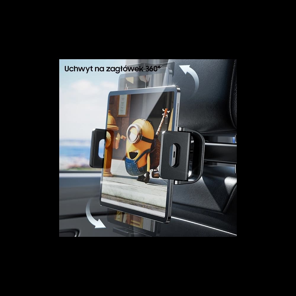 AWEI X40 fejhallgató tartó fekete - 7