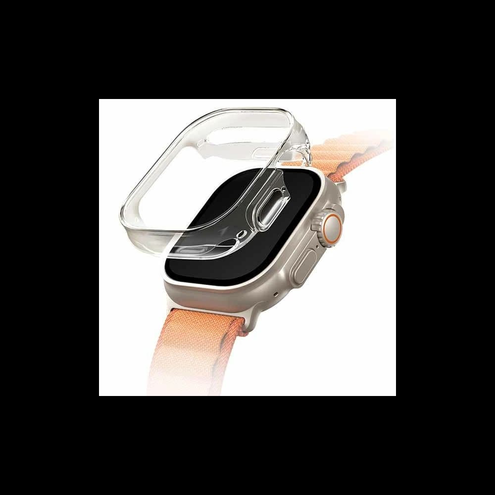 Etui UNIQ Garde Apple Watch Ultra 49mm průhledný/dove clear - 1