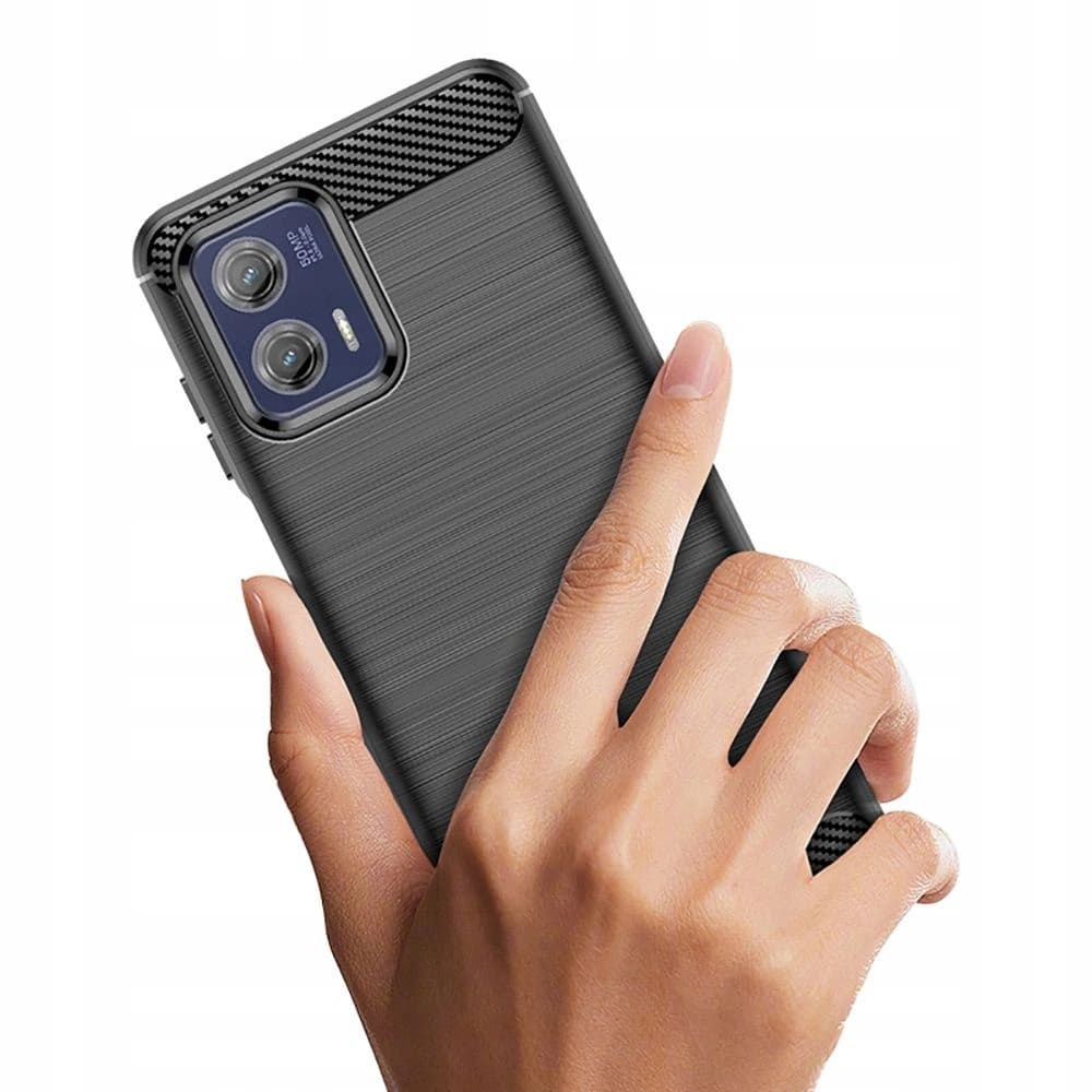 Etui Tech-Protect TPUCarbon Motorola Moto G73 5G černá - 2