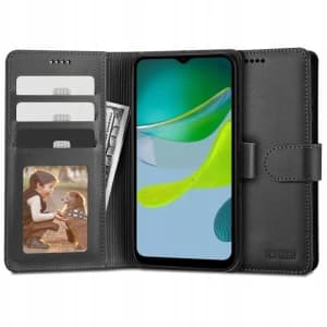Tech-Protect Wallet Motorola Moto E13 Black