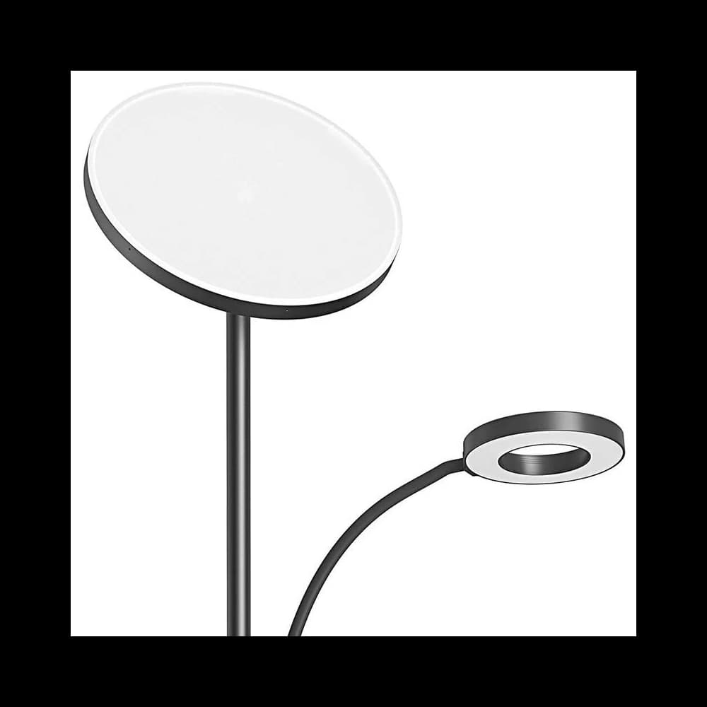 Dupla állólámpa távirányítóval Blitzwolf BWL-FL-0001 36W (fekete) - 2