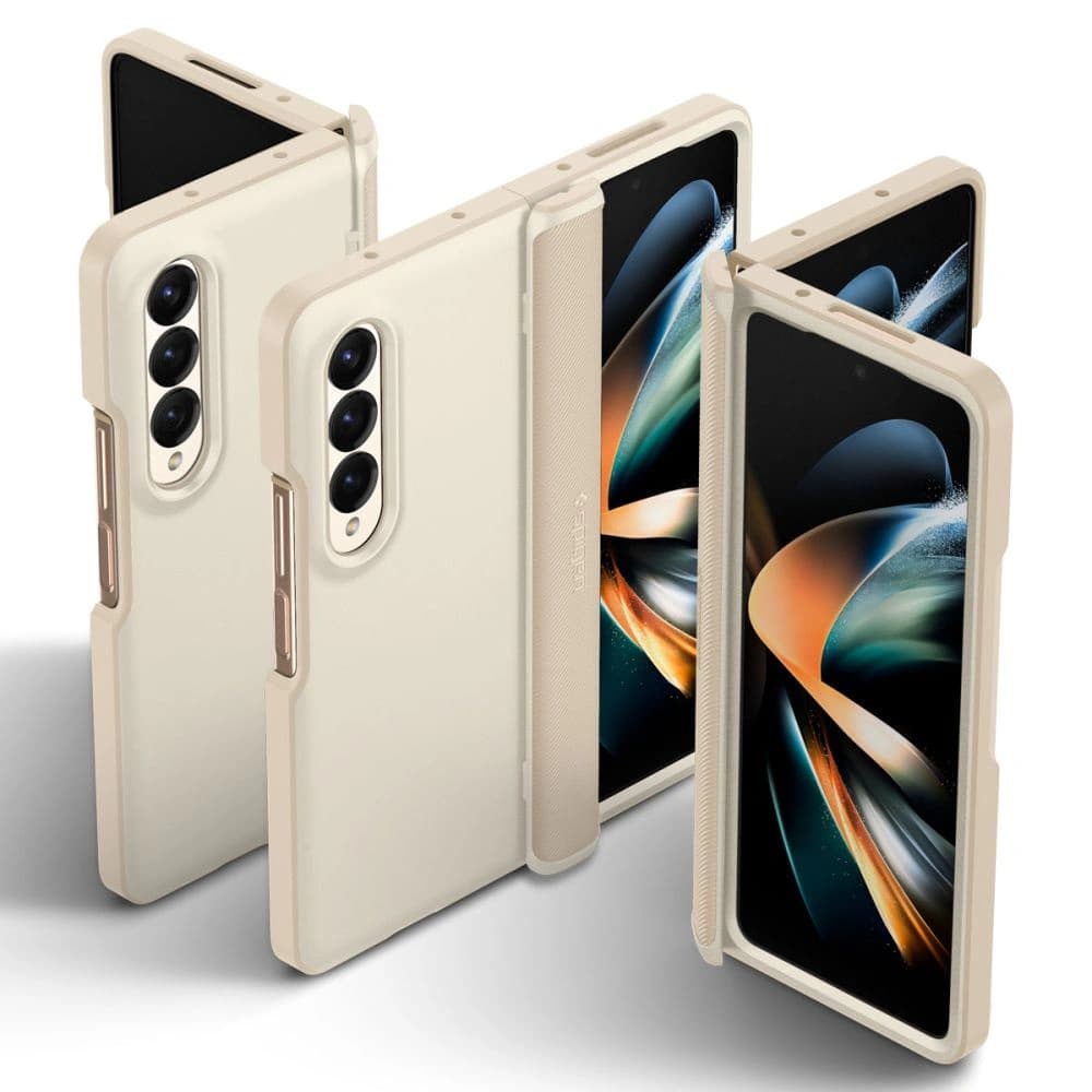 Spigen Slim Armor Pro Samsung Galaxy Z Fold 4 Pearled Ivory - 14