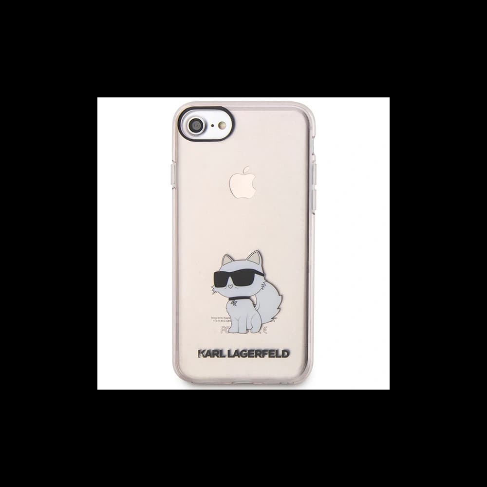Karl Lagerfeld Apple Tasche KLHCI8HNCHTCP iPhone SE 2022/SE 2020/8/7 rosa/rosa Hartschale Ikonik Choupette - 5
