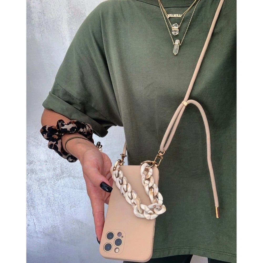 Etui Tech-Protect Icon Chain Samsung Galaxy A54 5G Bézs - 4