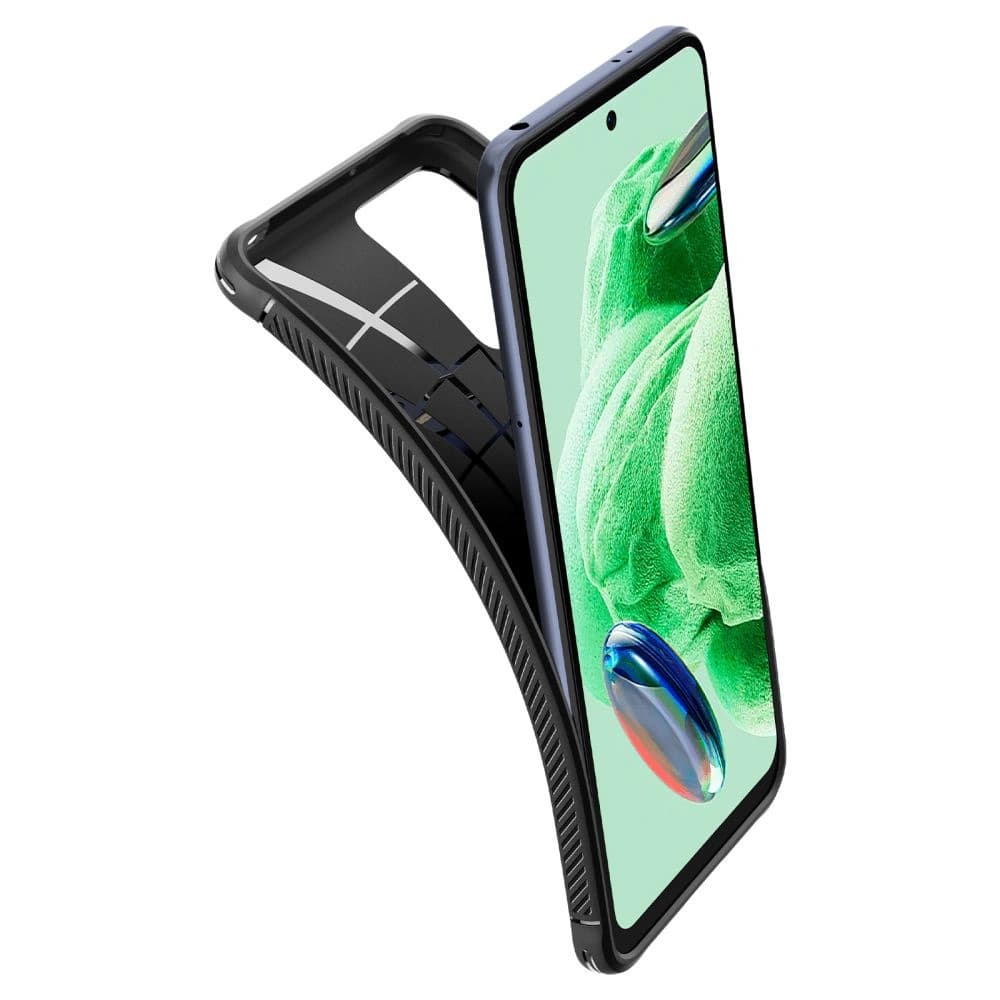 Spigen Xiaomi Gehäuse Rugged Armor Redmi Note 12/POCO X5 5G Mattschwarz - 7