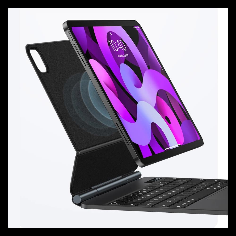 Baseus Apple Tasche Brilliance Keyboard iPad Air 10.9 (4. und 5. Generation)/iPad Pro 11 (1., 2. und 3. Generation)/iPad 10.9 2022 (10. Generation) grau - 18