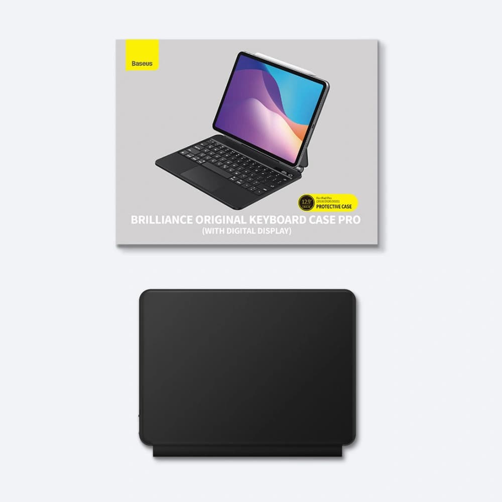 Baseus Apple Tasche Brilliance Keyboard iPad Air 10.9 (4. und 5. Generation)/iPad Pro 11 (1., 2. und 3. Generation)/iPad 10.9 2022 (10. Generation) grau - 24