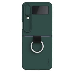 Case Nillkin CamShield Silky Silicone Samsung Galaxy Z Flip 4 green