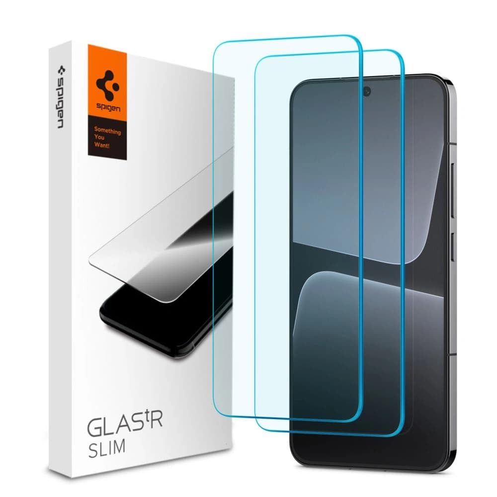 Tempered Glass Spigen GLAs.tR Slim Xiaomi 13 Clear [2 PACK] - 1