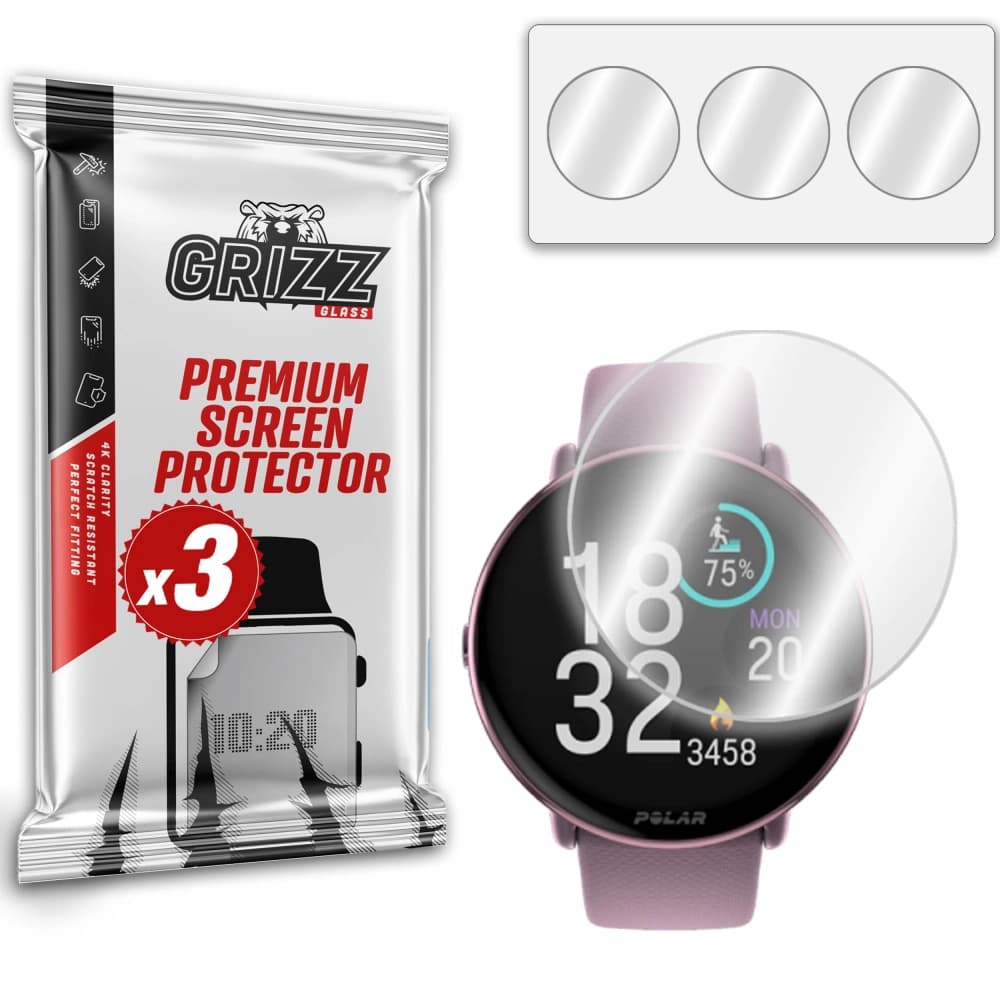 GrizzGlass Hydrogelfolie Hydrofilm für Amazfit Stratos Plus - 1