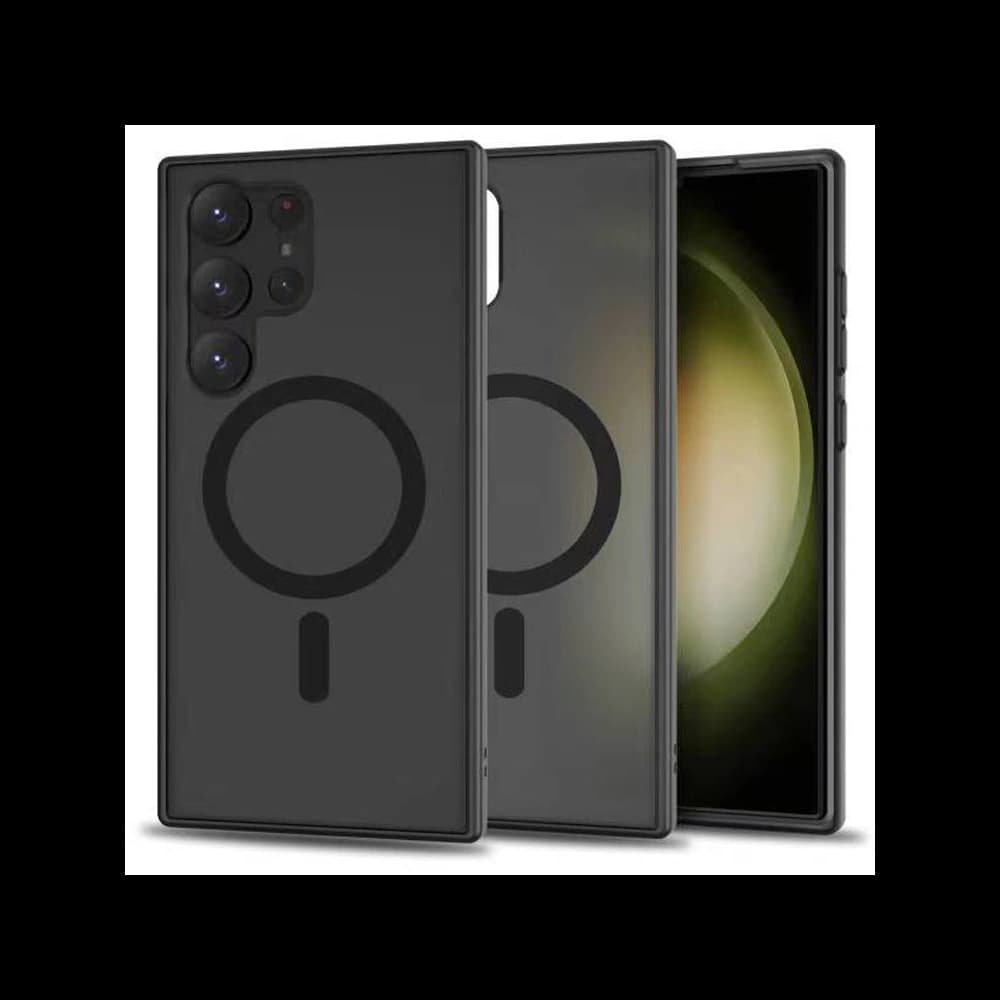 Etui Tech-Protect Magmat MagSafe Samsung Galaxy S23 Ultra Negru Mat - 1