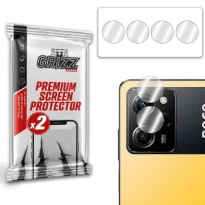 GrizzGlass HybridGlass Kameraglas für POCO X5 Pro