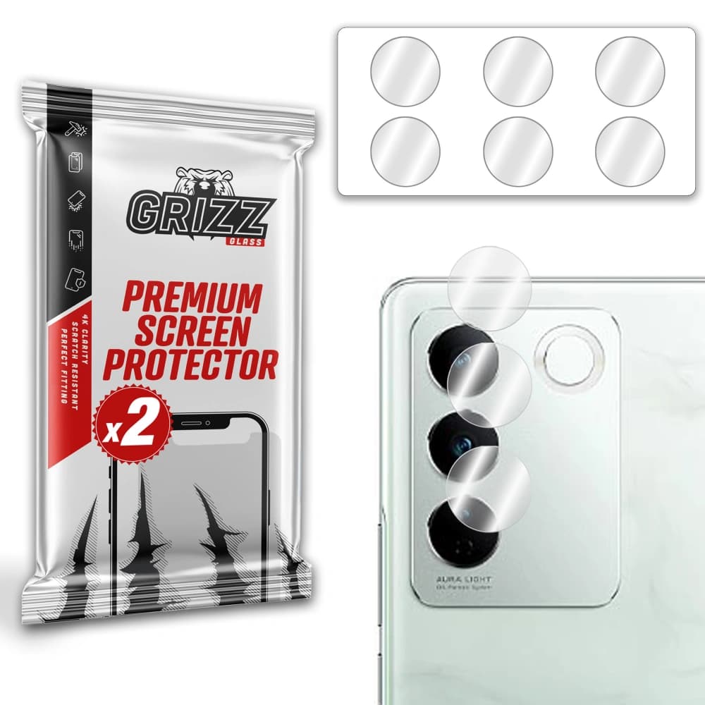 Szkło na aparat GrizzGlass HybridGlass Camera do vivo V27 Pro - 1