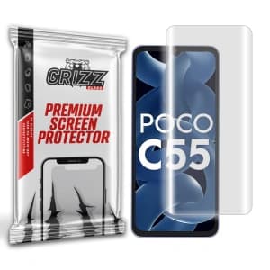 Film hidrogel GrizzGlass Hydrofilm pentru Xiaomi Poco C55
