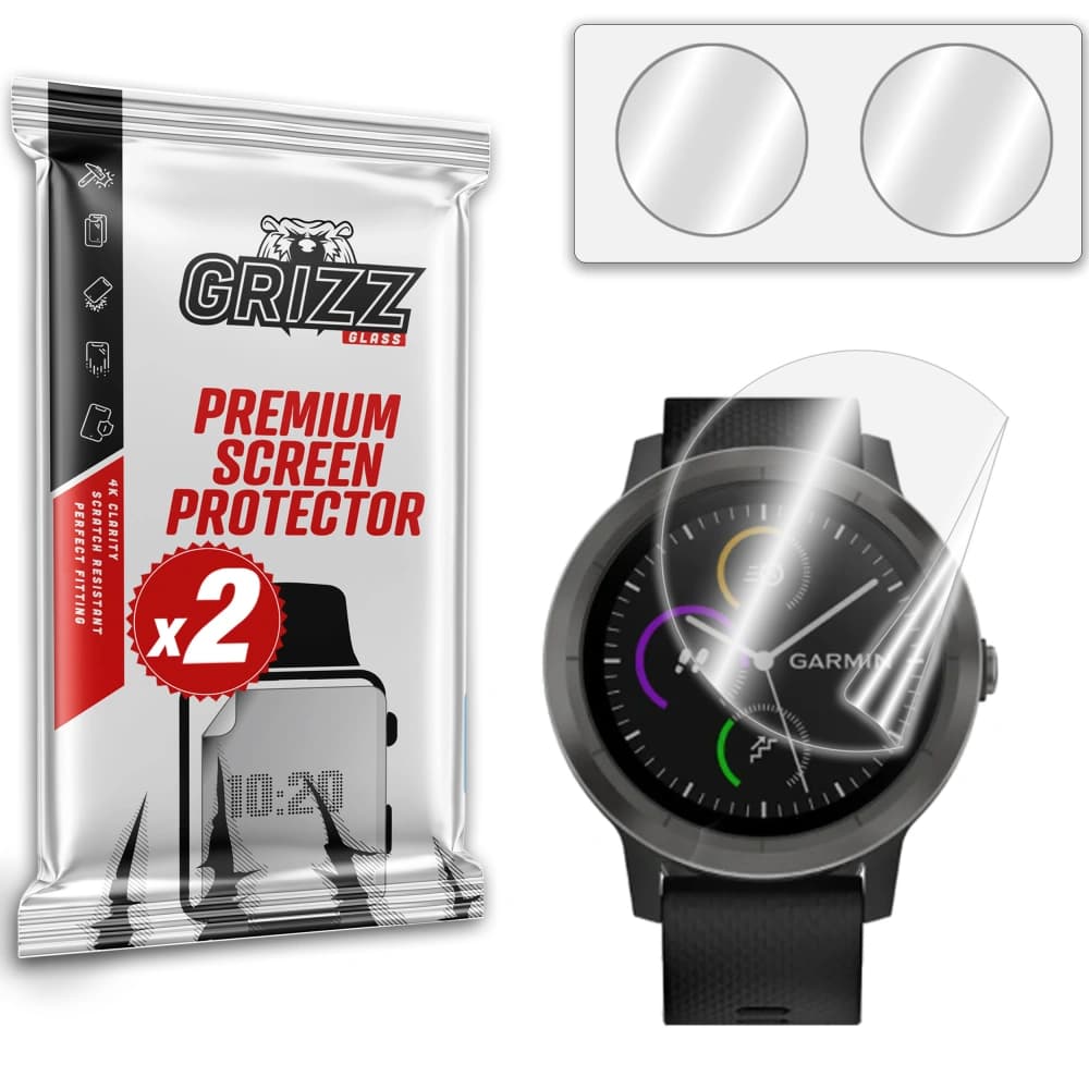 GrizzGlass Keramikfolie CeramicFilm für Garmin Vivoactive 3 - 1
