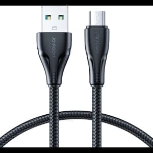 Kabel Joyroom Surpass Series USB-A/microUSB 2.4A 1,2 m czarny