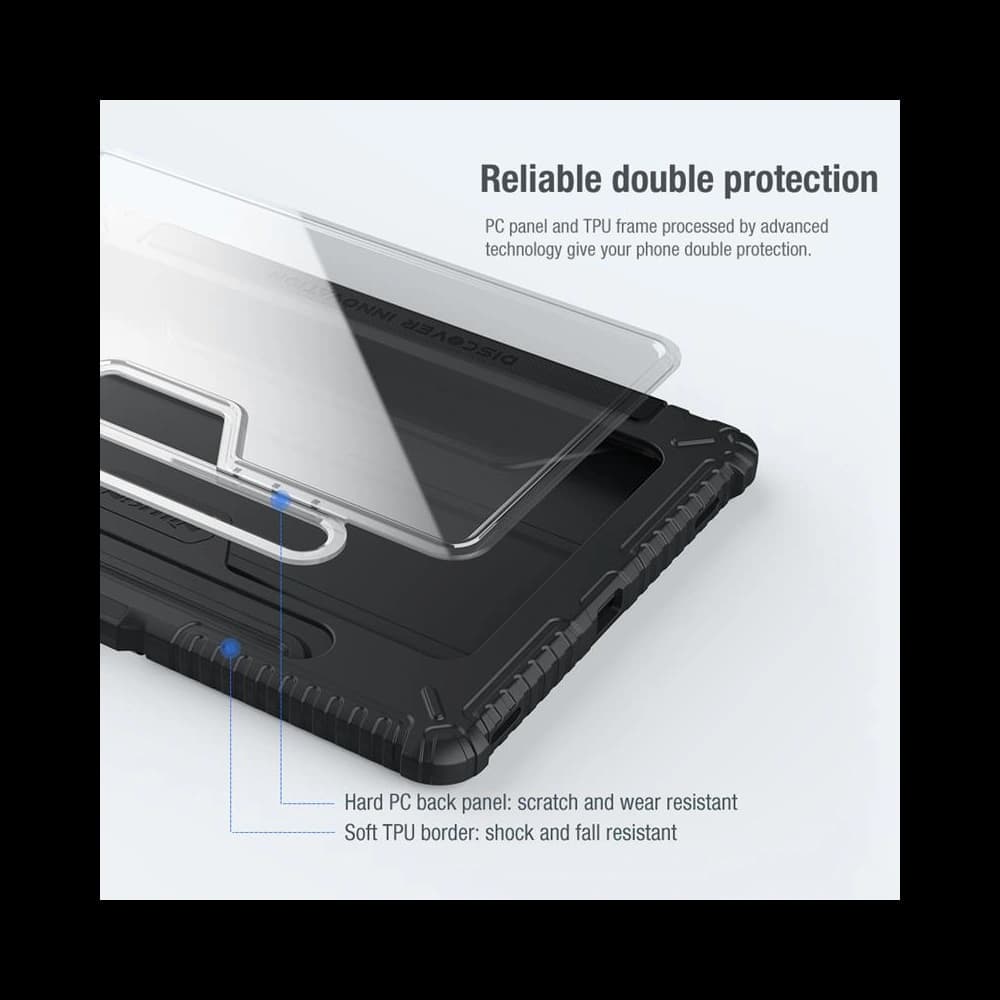 Etui Nillkin Bumper Pro Samsung Galaxy Tab S8+ Plus/S7+ Plus/S7 FE czarne - 6