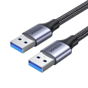 UGREEN US373 USB-A/USB-A 3.0 5Gb/s Cable 2m gray