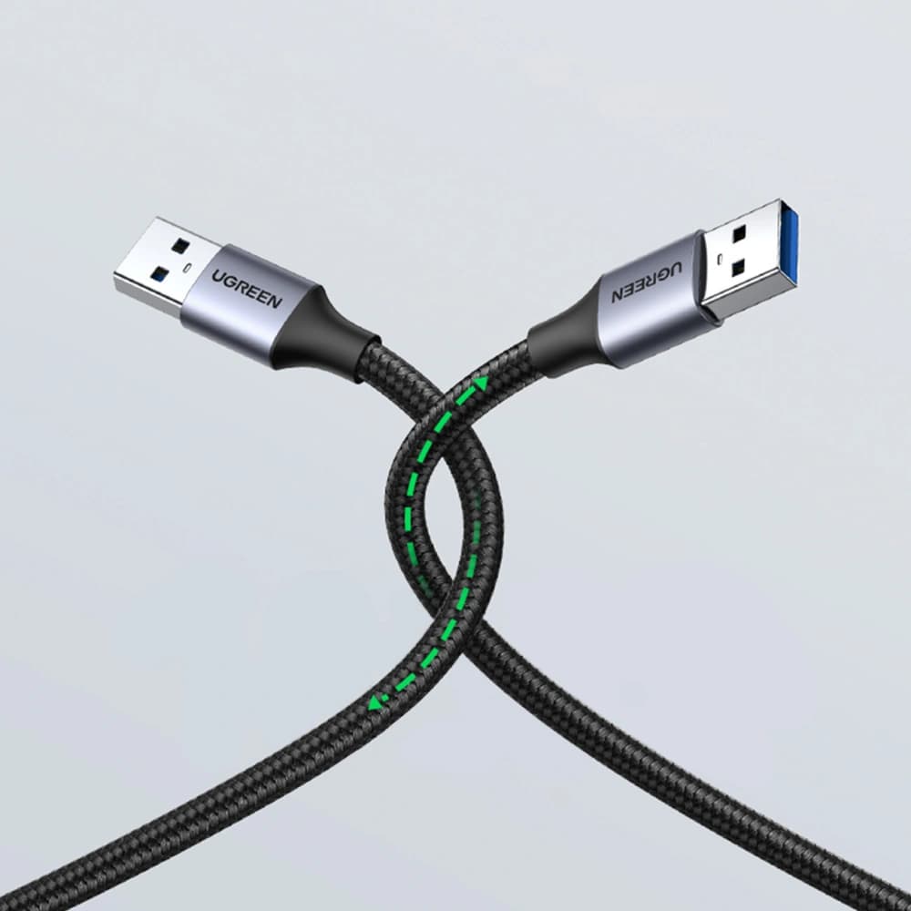 UGREEN US373 USB-A/USB-A 3.0 5Gb/s Kabel 2m grau - 6