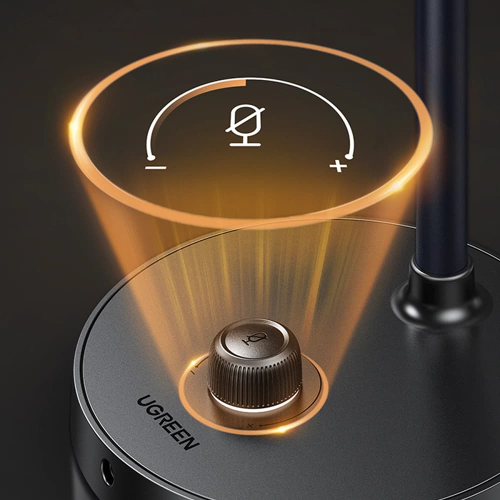 Microfon UGREEN CM564 USB cu suport negru - 5