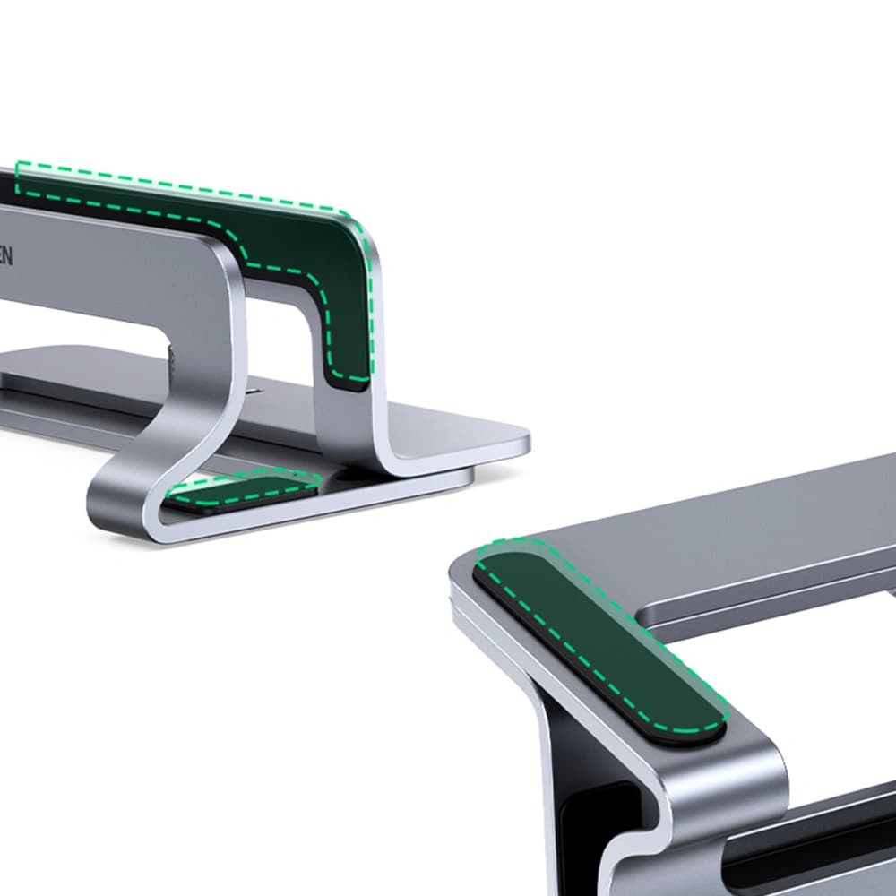 Laptop-Ständer UGREEN LP258 Aluminium vertikal silber - 4