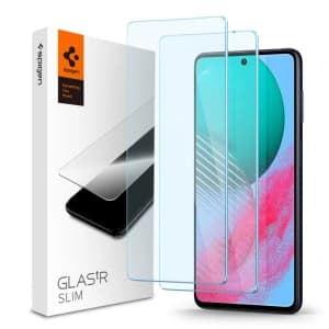 Spigen GLAS.tR Slim Samsung Galaxy M54 5G Clear [2 PACK]