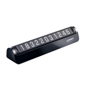 UGREEN LP178 car telephone number plate Black