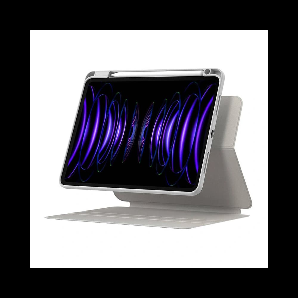 Magnetikus tok Baseus Minimalista Apple iPad Pro 12.9 2018/2020/2021/2022 (3., 4., 5. és 6. generáció) (világosszürke) - 1