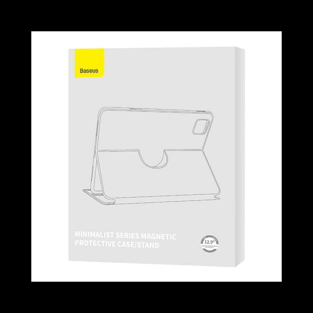 Magnetikus tok Baseus Minimalista Apple iPad Pro 12.9 2018/2020/2021/2022 (3., 4., 5. és 6. generáció) (világosszürke) - 6