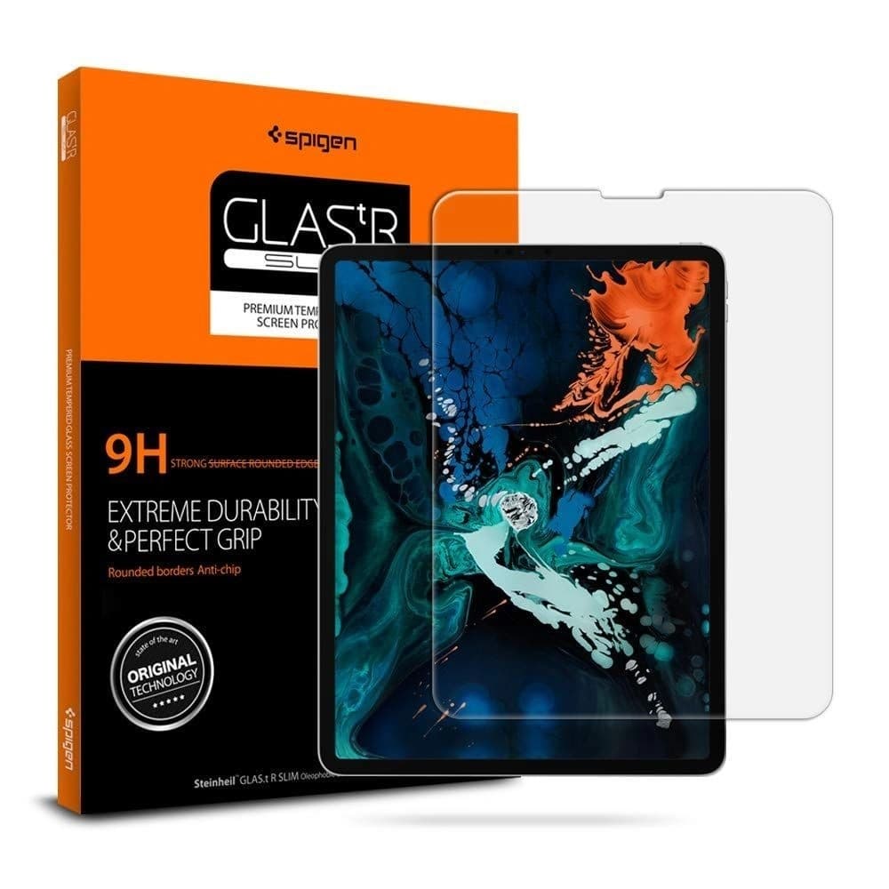 Edzett üveg Spigen GLAS.tR Slim Apple iPad Pro 12.9 2018 (3. generációs) - 1
