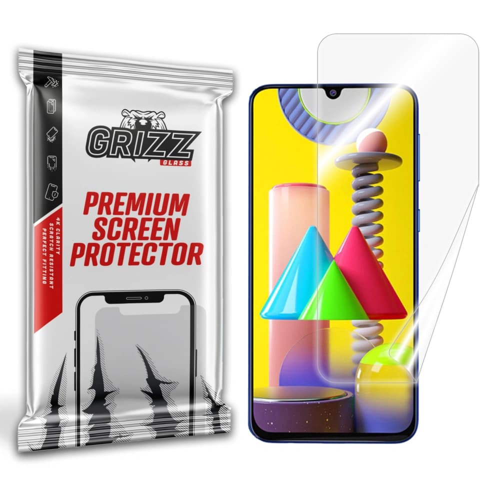 GrizzGlass Samsung Keramische Folie CeramicFilm für Galaxy M31 - 1