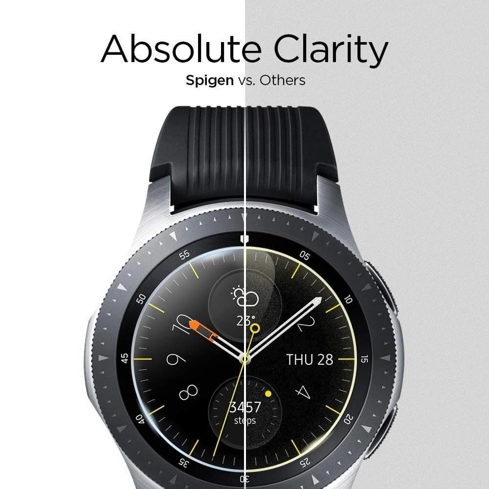 Spigen Sticlă călită GLAS.tR Slim Galaxy Watch 46mm [3 PACK] - 4