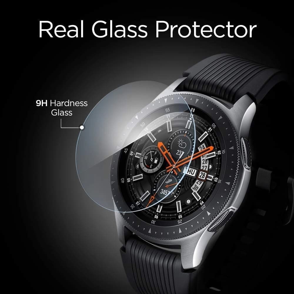 Spigen Sticlă călită GLAS.tR Slim Galaxy Watch 46mm [3 PACK] - 5