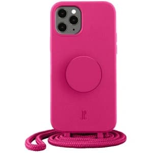Just Elegance Apple Tasche PopGrip iPhone 11 Pro rosa/orchidee Blume 30051