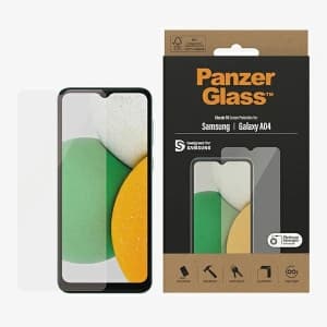 PanzerGlass Samsung Gehärtetes Glas Classic Fit Galaxy A04 Bildschirm Schutz 7312