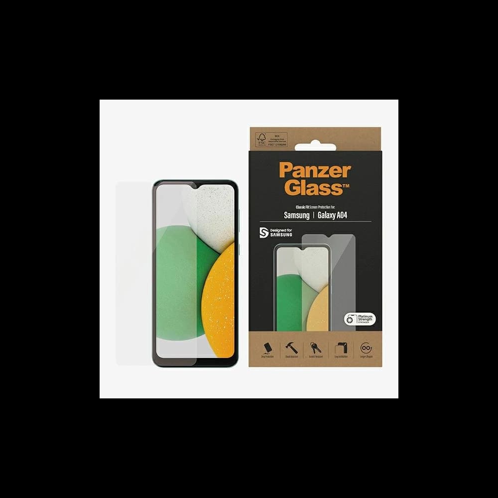 PanzerGlass Classic Fit Samsung Galaxy A04 Screen Protection 7312 - 1