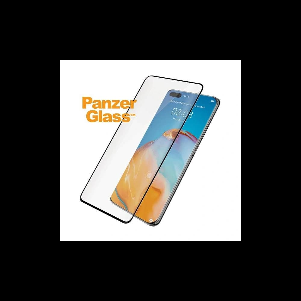 PanzerGlass Curved Super+ Huawei P40 Pro/P40 Pro+ Plus Case Friendly Finger Print black - 2